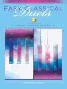 7 great piano duets to perform at a recital, play-for-fun, or sightread! These famous masterpieces are appropriate for any age and have been pared down to their essence and wonderfully arranged. In addition, online audio files of the Secondo and Primo parts are available to download or stream if your favorite duet partner is unavailable! A demo track of both parts together is also provided. Titles: By the Beautiful Blue Danube (Strauss) &bull; Eine kleine Nachtmusik (Mozart) &bull; Hungarian Rhapsody No. 5 (Liszt) &bull; Morning from Peer Gynt (Grieg) &bull; Rondeau (Mouret) &bull; Sleeping...(more)