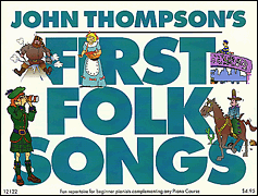 This collection of 26 popular folk songs, arranged in the John Thompson tradition, is intended as supplementary material for the beginning to early level pianist. The pieces also make for excellent sight-reading practice for more advanced students! Pieces include: What Shall We Do with the Sleepy Sailor? &bull; Banks of the Ohio &bull; On Top of Old Smokey &bull; Sweet Betsy from Pike &bull; My Bonnie Lies Over the Ocean &bull; Danny Boy &bull; Lavender Blue &bull; Scarborough Fair &bull; Greensleeves &bull; Donkey Riding &bull; Shoes of Shining Leather &bull; and more!
