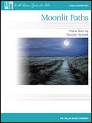 Full of intriguing mystical harmonies and gentle lyrical phrases, this piece is a perfect depiction of mysterious paths in the moonlight. Easy patterns make it especially quick to learn. In 6/8 time.